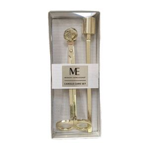 NEW Candle Care Set Wick Trimmer & Snuffer 2pcs Modern Expressions